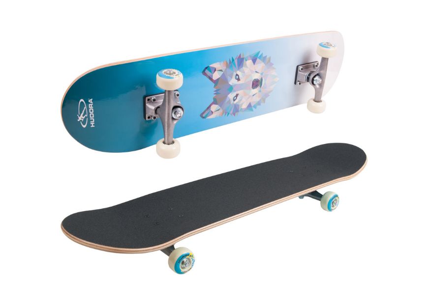 Slika Skateboard Hudora Wolf Instinct ABEC 1