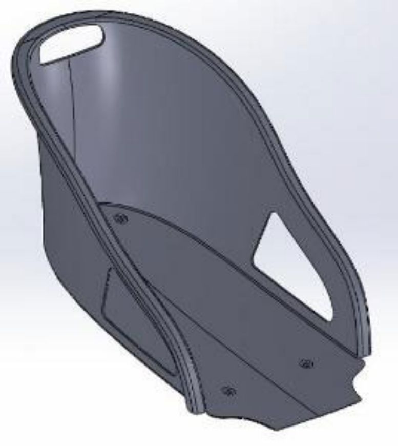 Slika Sjedalo Plastkon za Firecon sanjke  