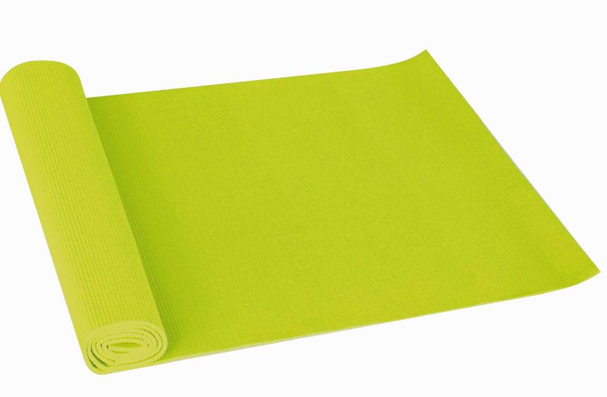 Slika Podloga za jogu Toorx lime/green 173x60x0.4 cm