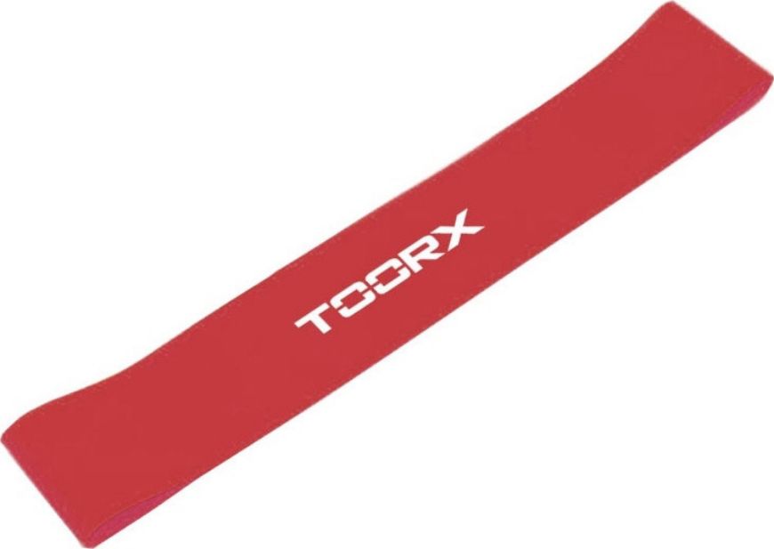 Slika Latex elastike Toorx strong, 30 cm, crvena
