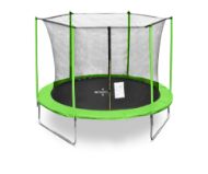Slika Trampolin LEGONI FUN sa zaštitnom mrežom 305 cm, zelen