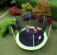 Slika Trampolin LEGONI FUN sa zaštitnom mrežom 305 cm, zelen