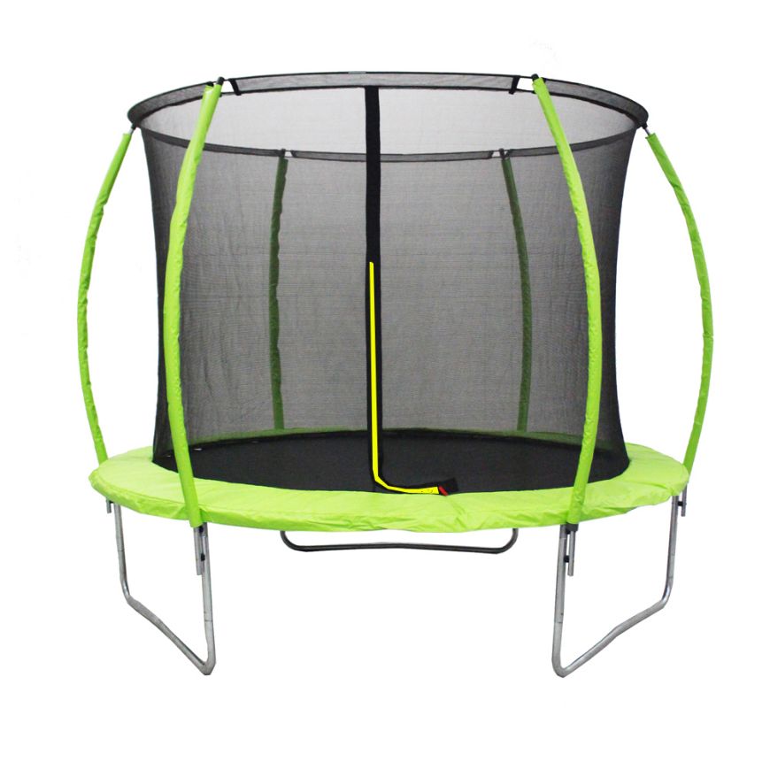 Slika Trampolin LEGONI SPACE sa zaštitnom mrežom 305 cm , zeleni
