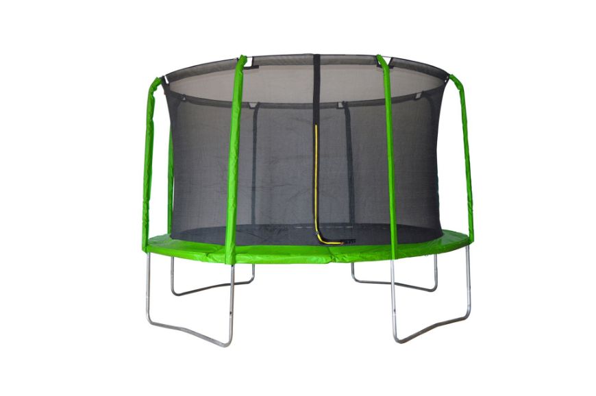 Slika Trampolin LEGONI AERO sa zaštitnom mrežom 305 cm, zelen
