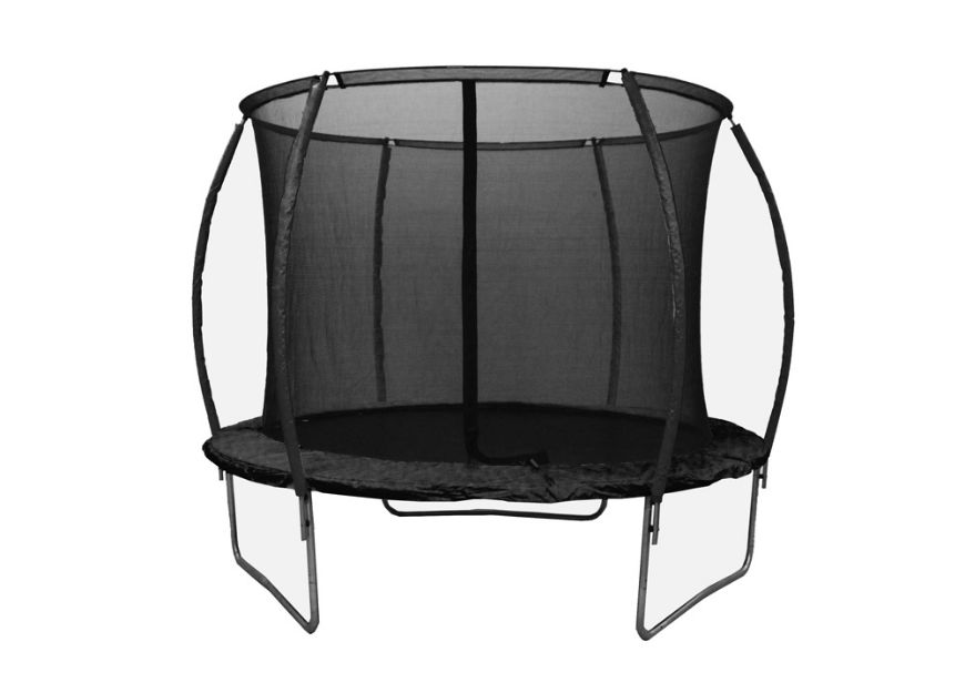 Slika Trampolin LEGONI SPACE sa zaštitnom mrežom 305 cm, crni