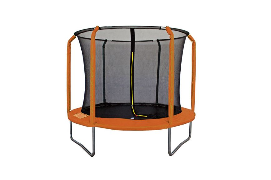 Slika Trampolin LEGONI AERO sa zaštitnom mrežom 305 cm, narančasti