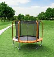 Slika Trampolin LEGONI AERO sa zaštitnom mrežom 305 cm, narančasti