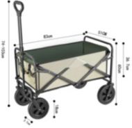 Slika Sklopiva kolica za plažu i kampiranje Legoni FLEX